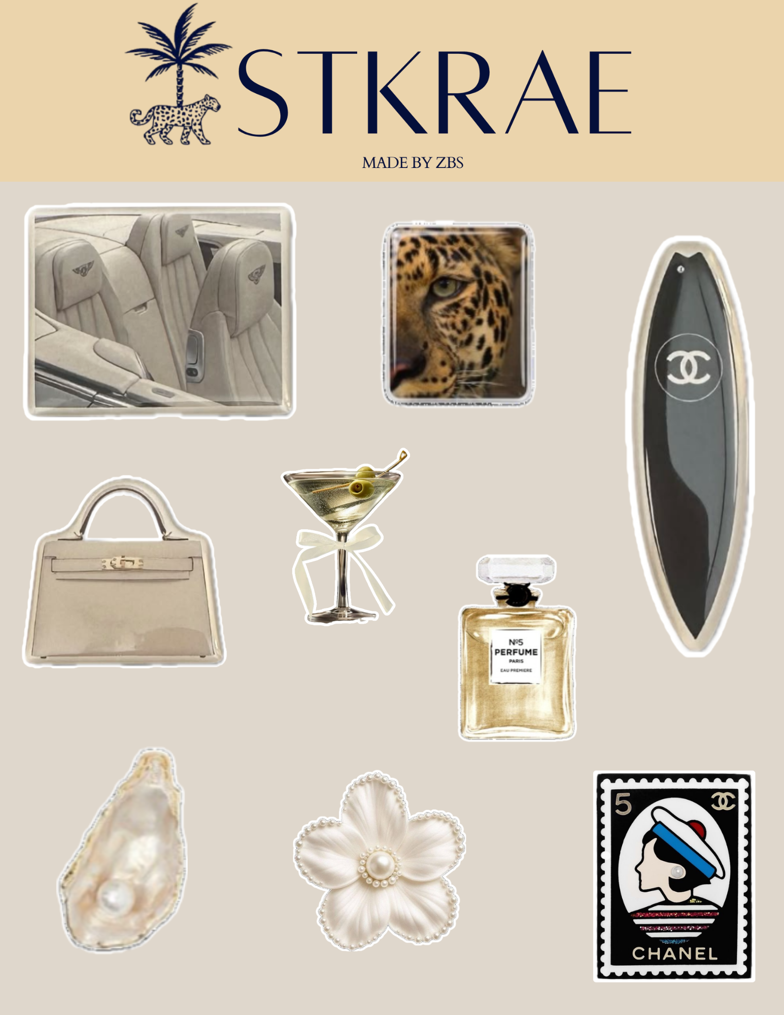 Côte d’Élite Sticker Sheet