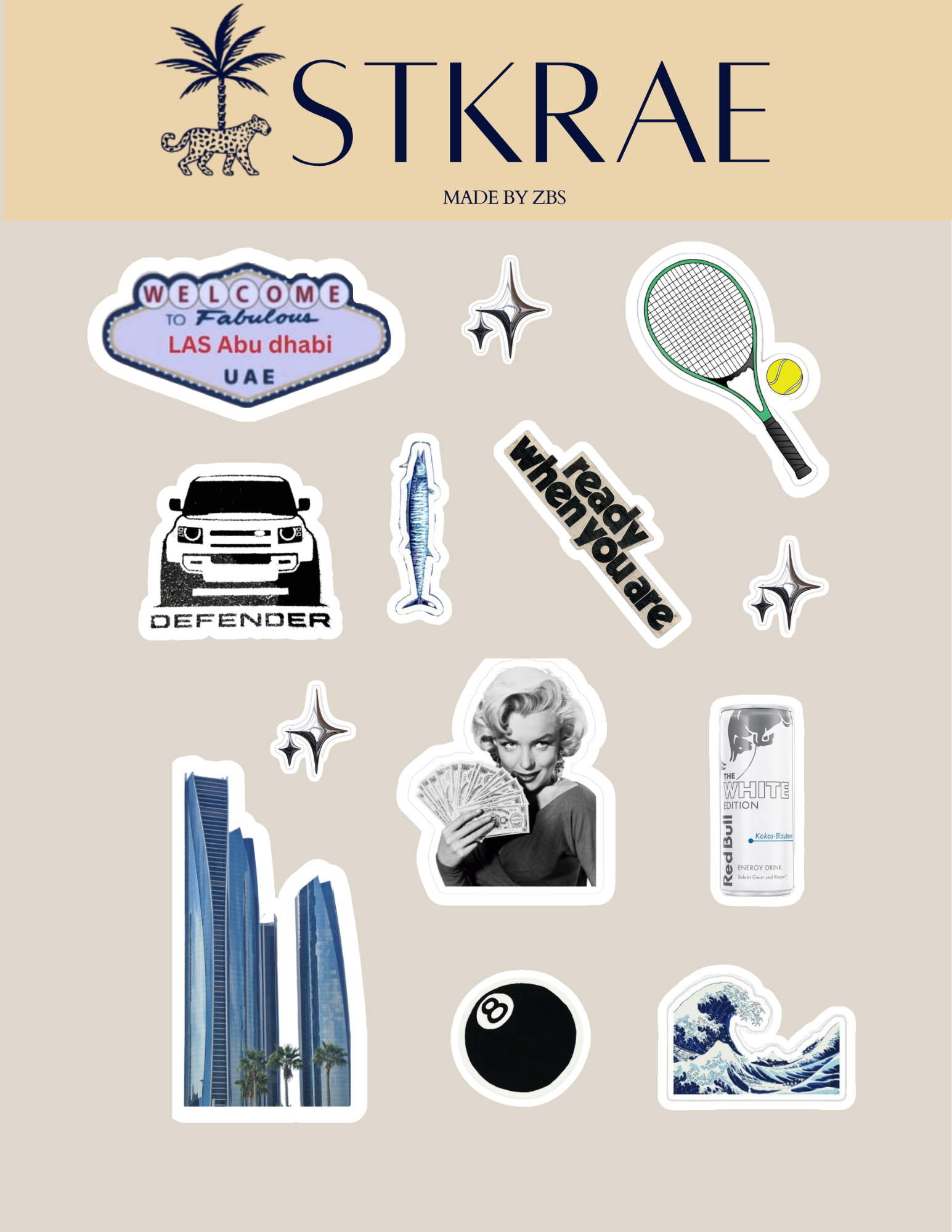 Las Abu Dhabi Sheet